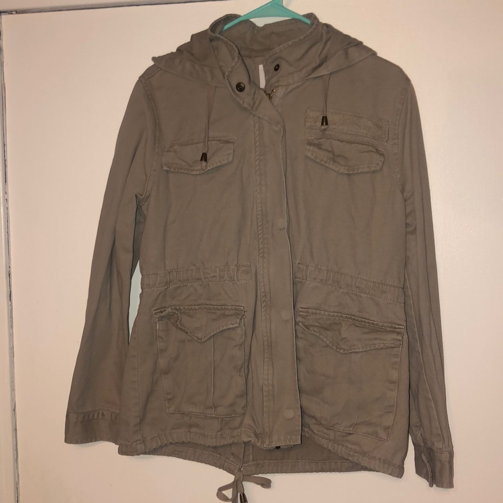 Utility jacket. Hunter green.